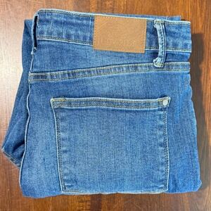 Judy Blue Womens Skinny Jeans Size 13 Tummy Control Split Frayed Hem High Rise